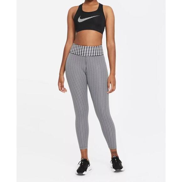 Nike Dri-FIT One Icon Clash Mid Rise 7/8 Leggings Size XS NWT - Picture 2 of 8